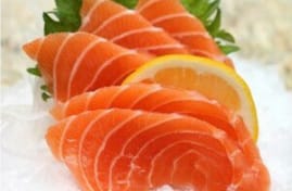 sashimis saumon